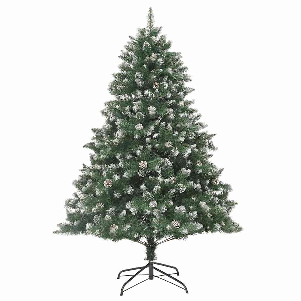 Árbol de Navidad artificial Verde 180 cm PVC, Plástico y Acero