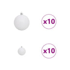 Árbol de Navidad artificial Verde 180 cm PVC, Plástico y Acero