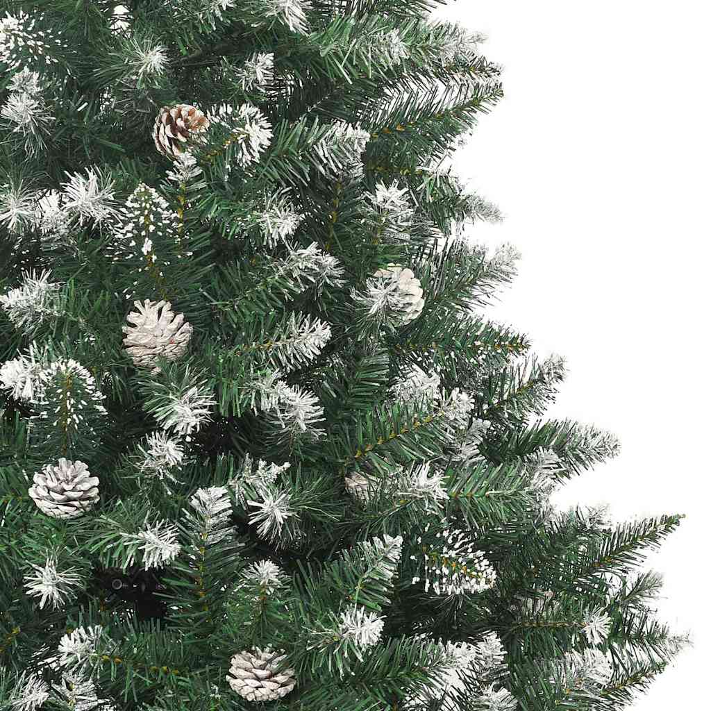 Árbol de Navidad artificial Verde 240 cm PVC, Plástico y Acero