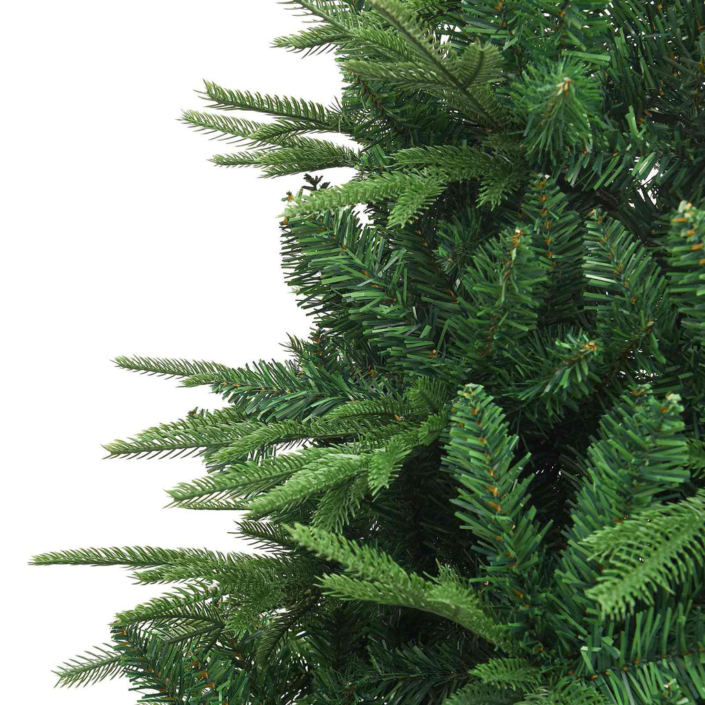Árbol de Navidad artificial pre-iluminado Verde 180 cm PVC y PE