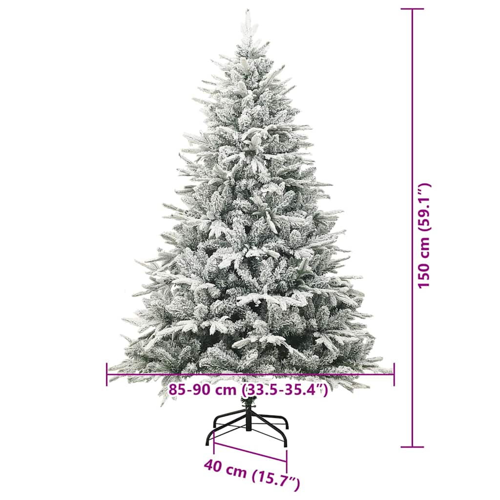 Árbol de Navidad Artificial Pre-iluminado con Juego de Bolas