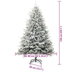 Árbol de Navidad Artificial Pre-iluminado con Juego de Bolas