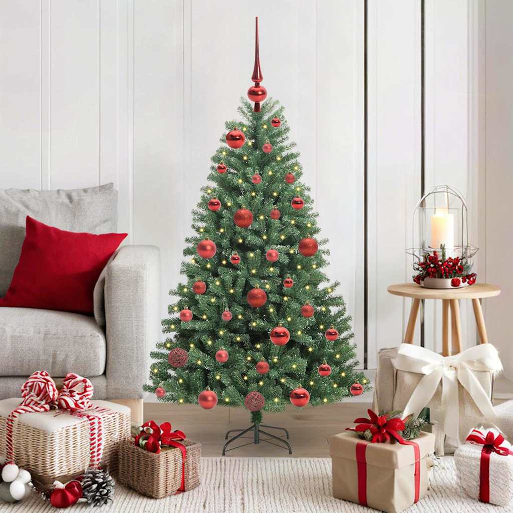 Árbol de Navidad artificial con ramas articuladas Verde 120 cm