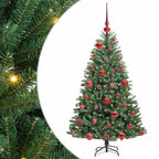 Árbol de Navidad artificial con ramas articuladas Verde 120 cm