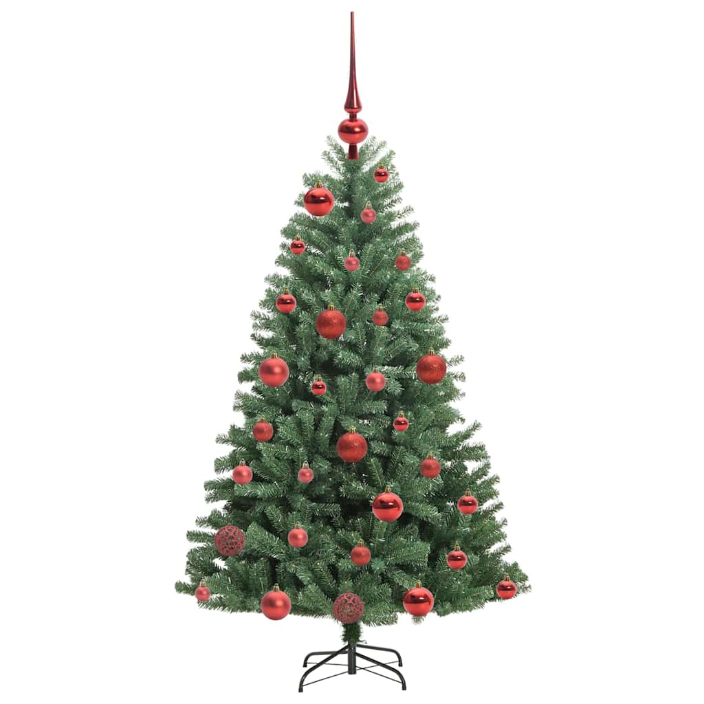 Árbol de Navidad artificial con ramas articuladas Verde 120 cm