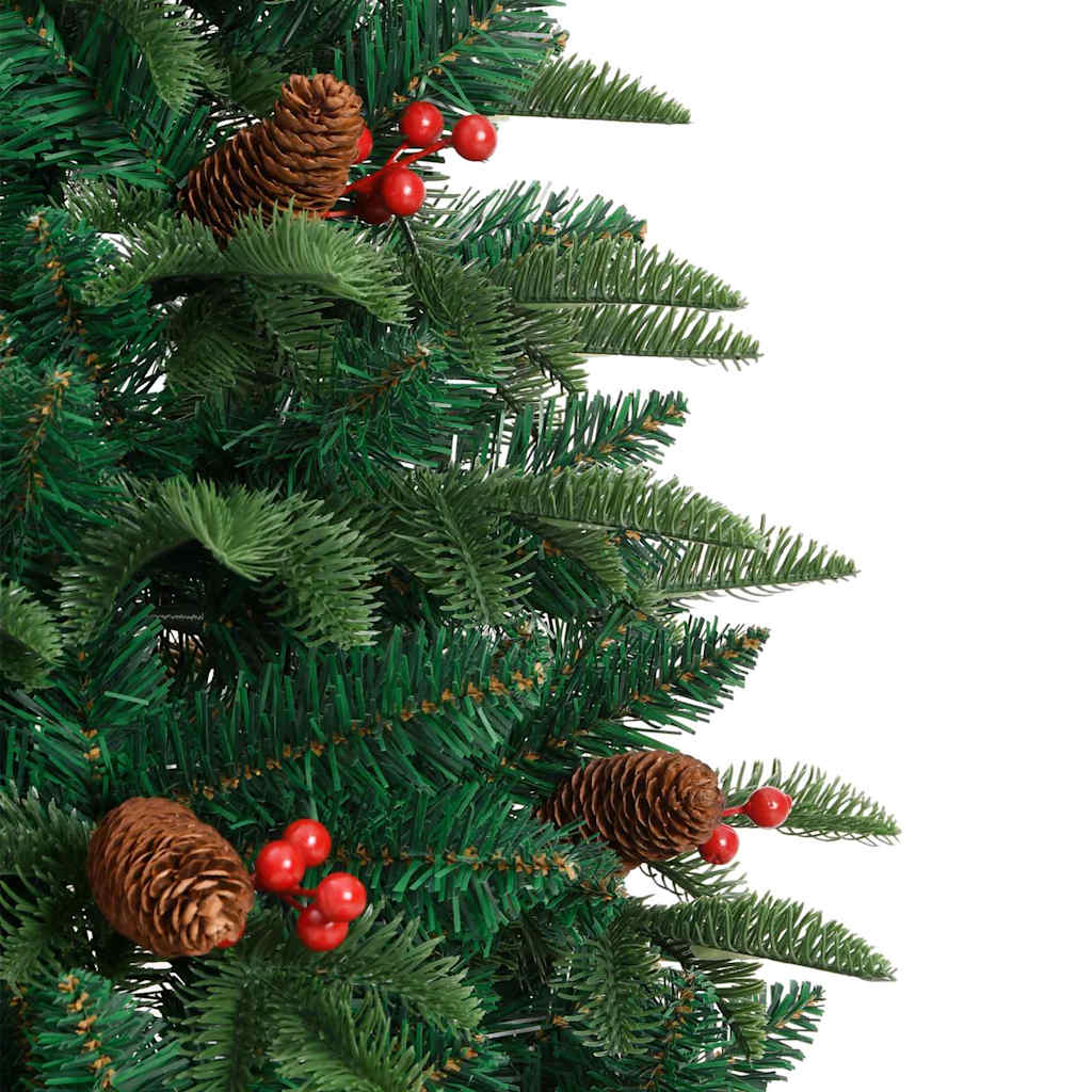 Árbol de Navidad artificial Verde 150 cm PVC, Metal y Plástico