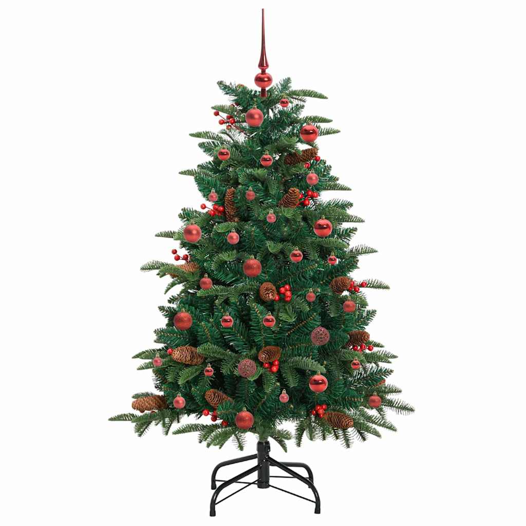 Árbol de Navidad artificial Verde 150 cm PVC, Metal y Plástico