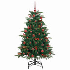 Árbol de Navidad artificial Verde 150 cm PVC, Metal y Plástico