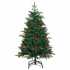 Árbol de Navidad artificial Verde 150 cm PVC, Metal y Plástico