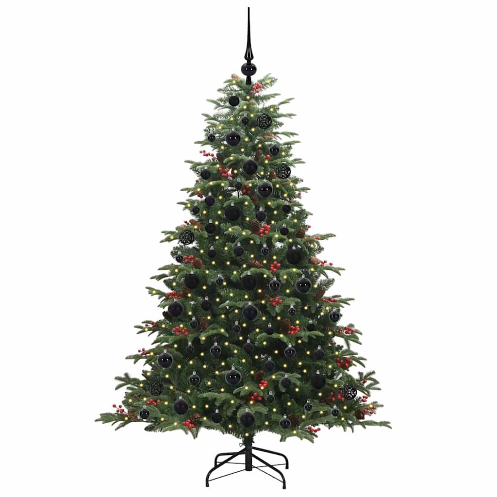 Árbol de Navidad artificial Verde 180 cm PVC, Metal y Plástico