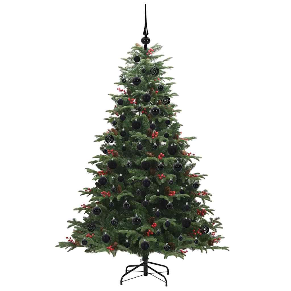 Árbol de Navidad artificial Verde 180 cm PVC, Metal y Plástico