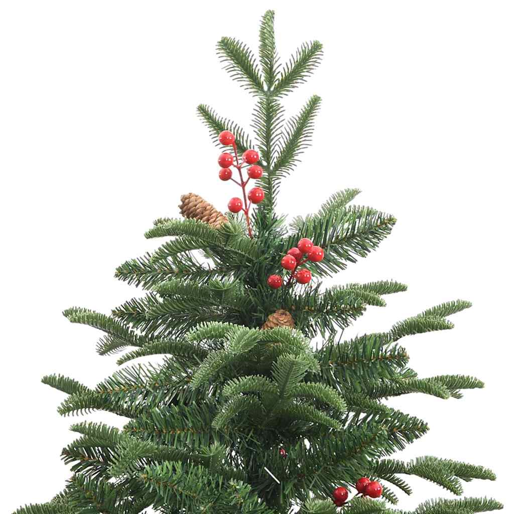 Árbol de Navidad artificial Verde 210 cm PVC, Metal y Plástico