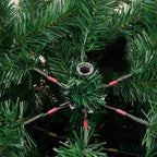Árbol de Navidad artificial Verde 210 cm PVC, Metal y Plástico