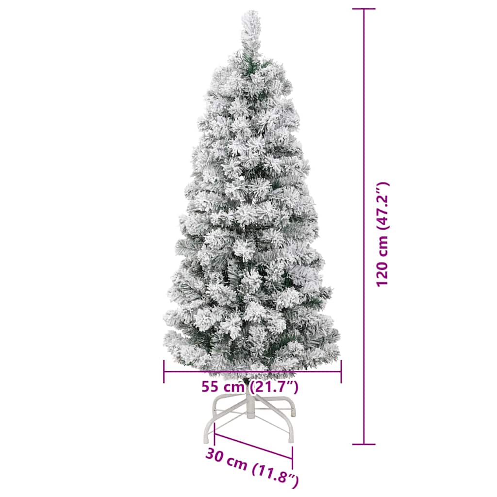 Árbol de Navidad artificial con ramas articuladas 120 cm