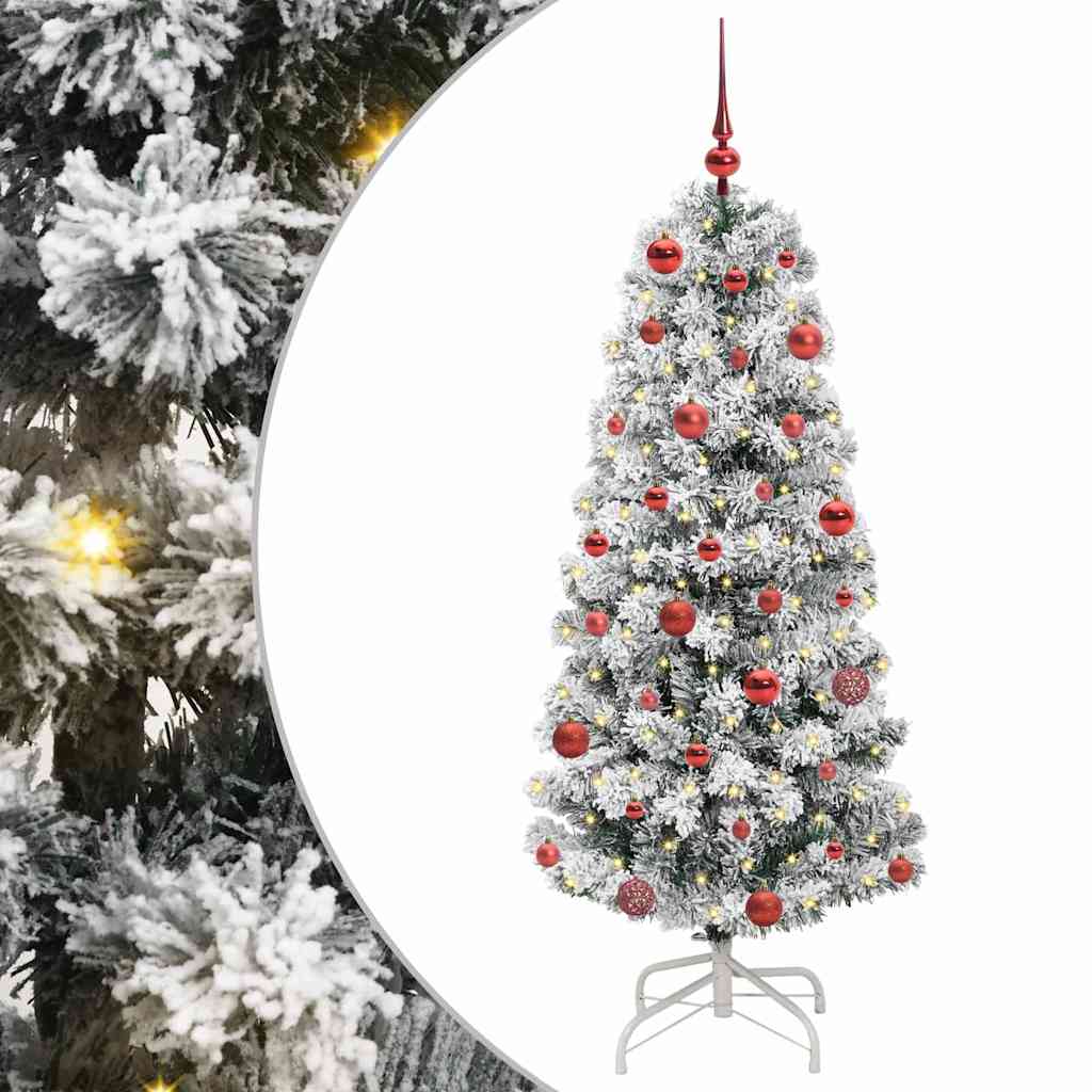 Árbol de Navidad artificial con ramas articuladas 150 cm