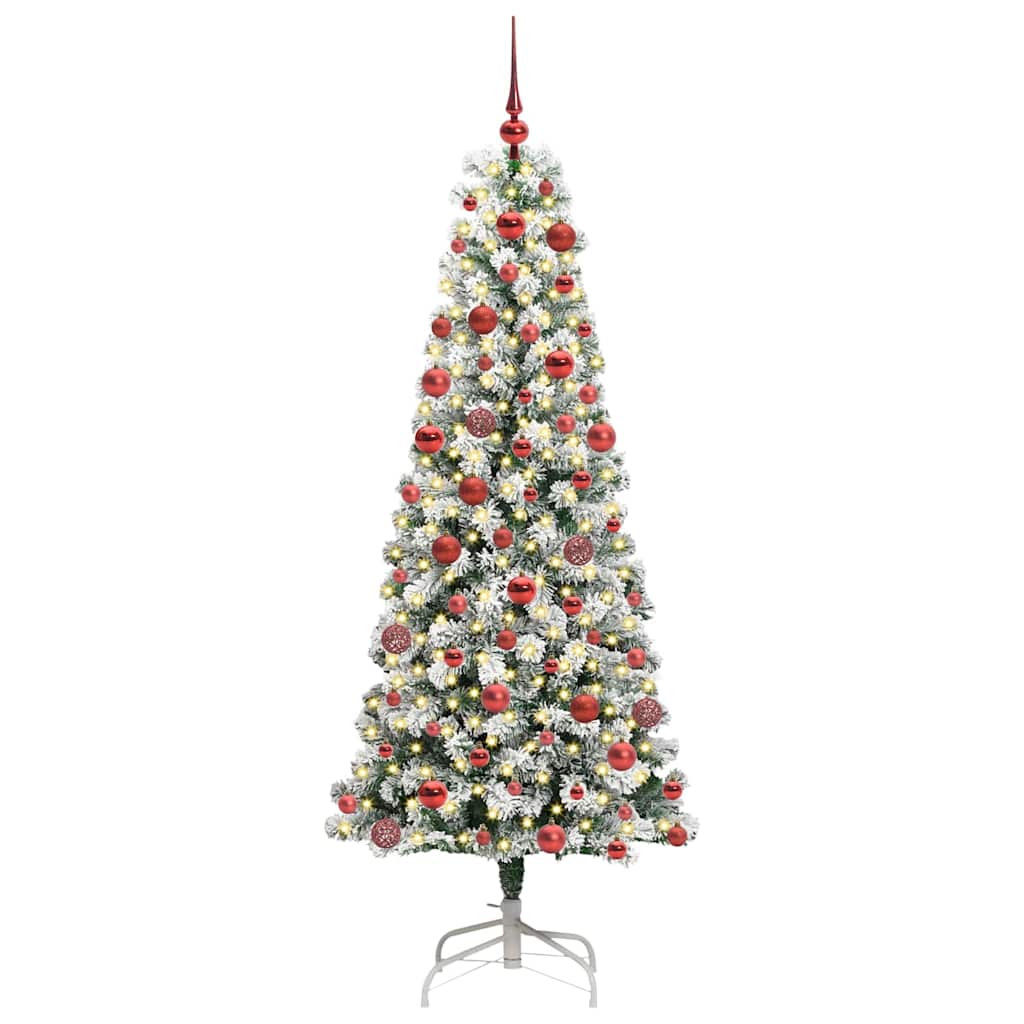 Árbol de Navidad artificial con ramas articuladas 180 cm