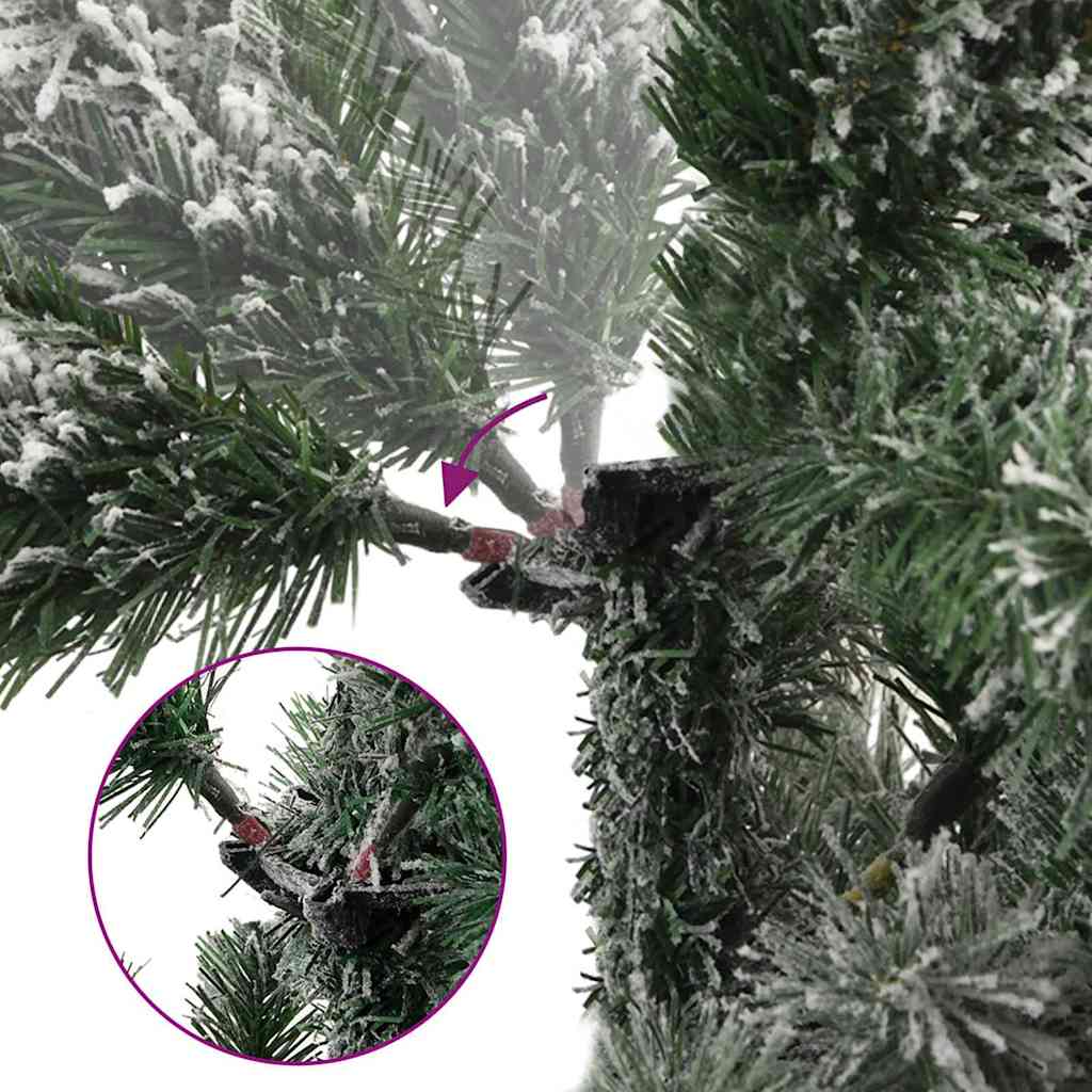 Árbol de Navidad artificial con ramas articuladas 180 cm