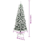 Árbol de Navidad artificial con ramas articuladas 180 cm