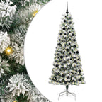 Árbol de Navidad artificial con ramas articuladas 210 cm