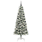 Árbol de Navidad artificial con ramas articuladas 210 cm