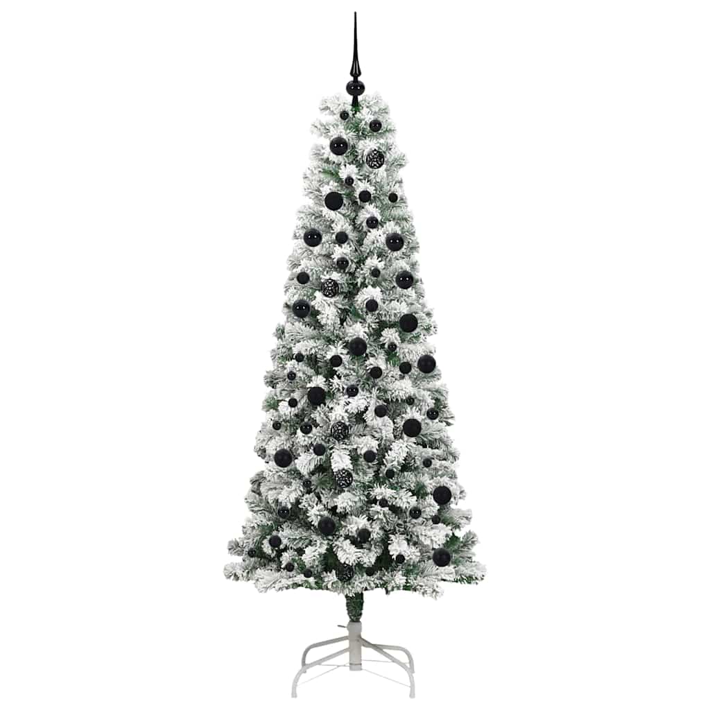 Árbol de Navidad artificial con ramas articuladas 210 cm