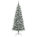 Árbol de Navidad artificial con ramas articuladas 210 cm