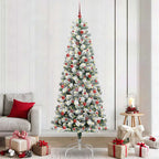 Árbol de Navidad artificial con ramas articuladas 240 cm