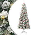 Árbol de Navidad artificial con ramas articuladas 240 cm
