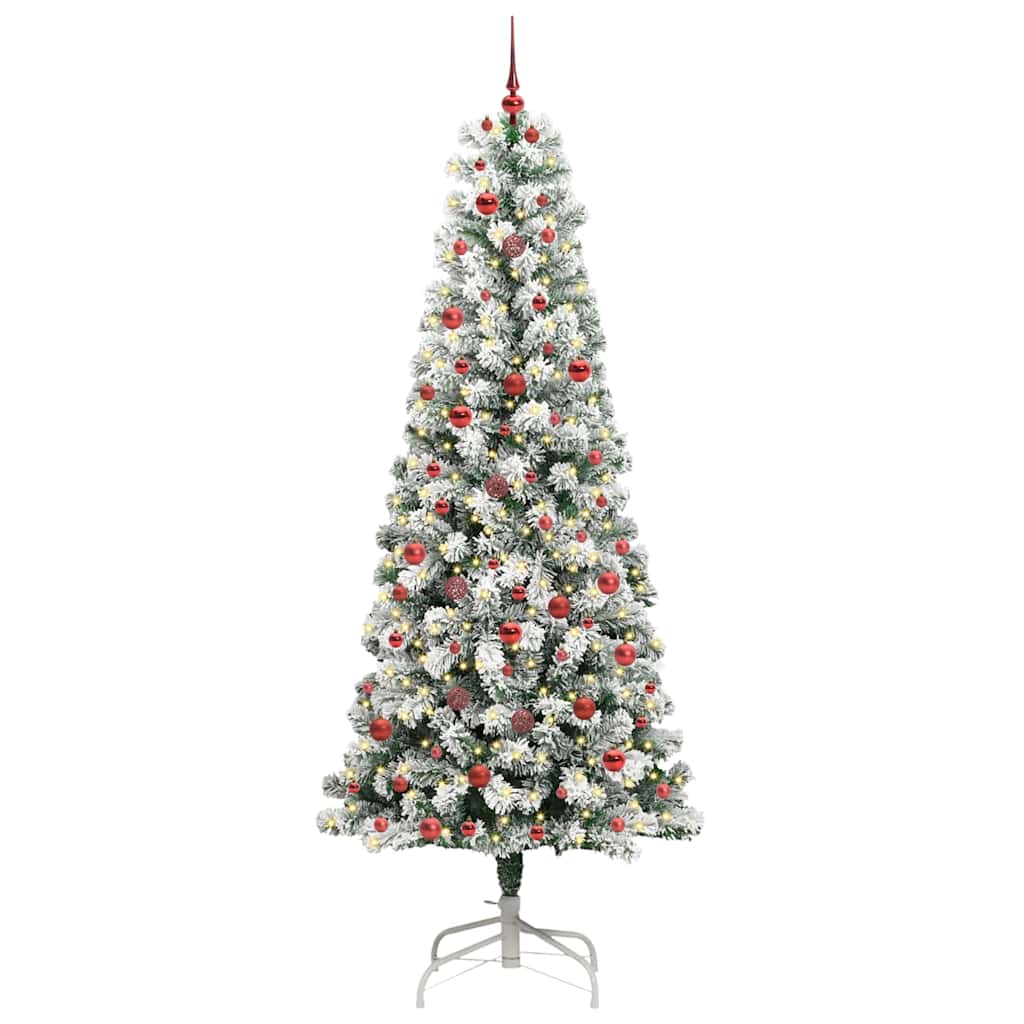 Árbol de Navidad artificial con ramas articuladas 240 cm