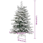 Árbol de Navidad artificial con ramas articuladas 120 cm