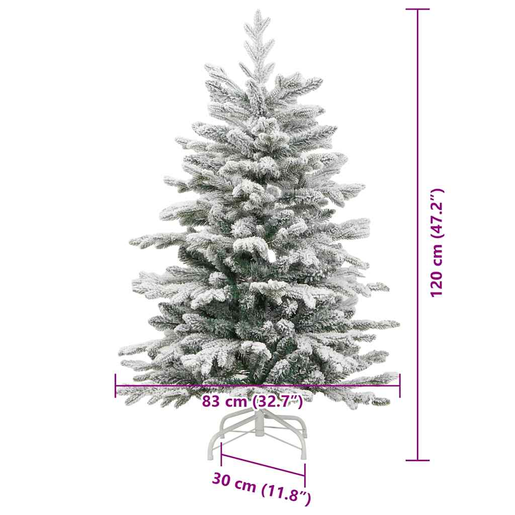 Árbol de Navidad artificial con ramas articuladas 120 cm