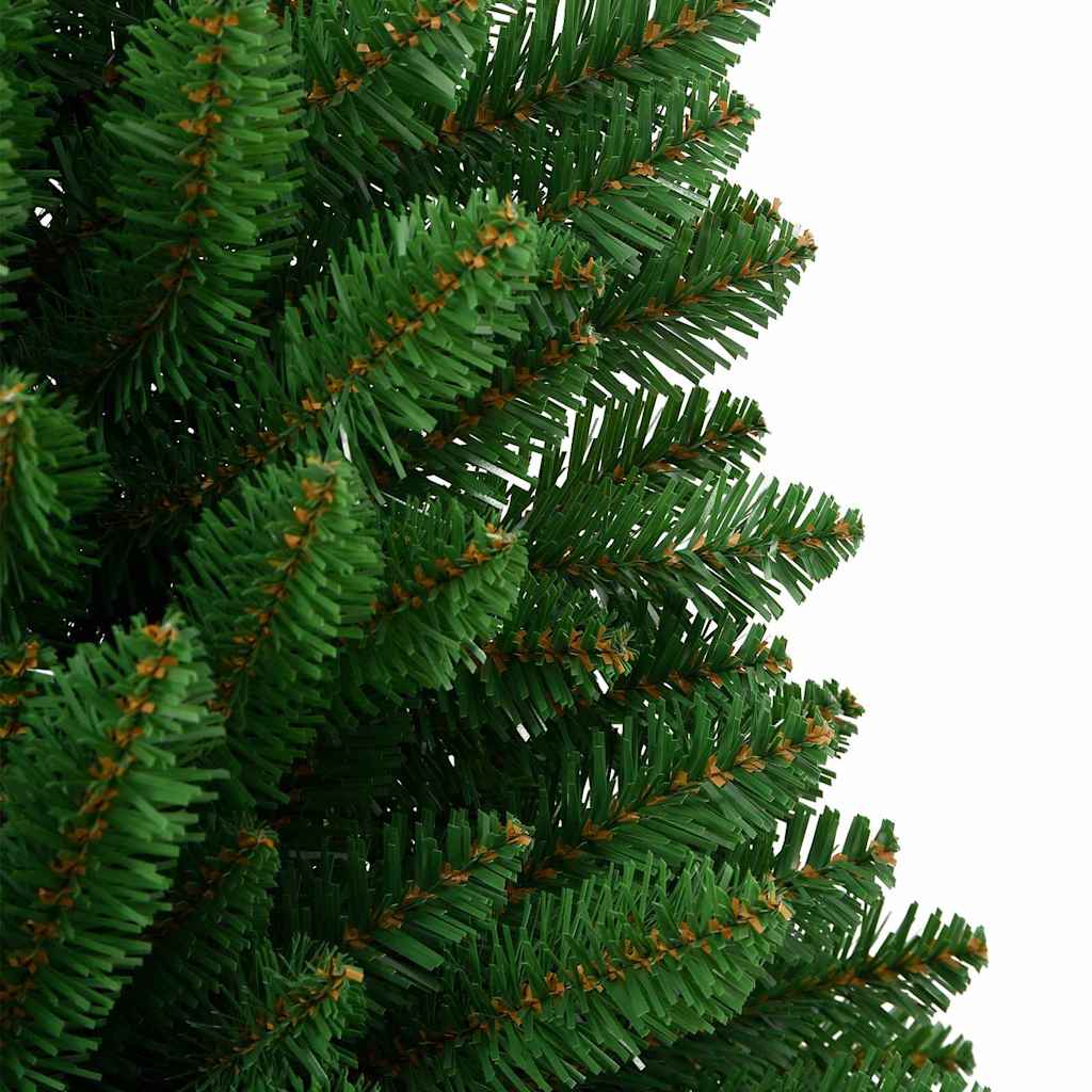 Árbol de Navidad artificial Verde 120 cm PVC y Metal