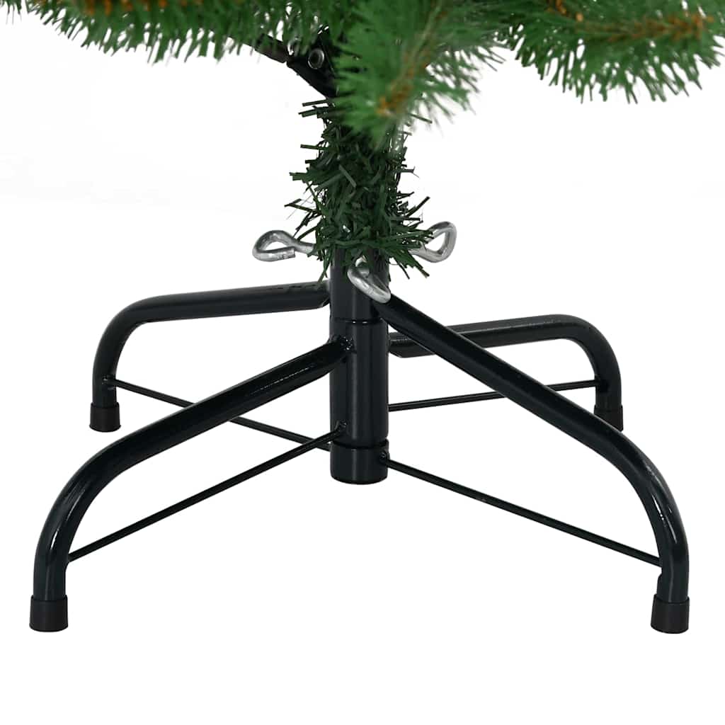 Árbol de Navidad artificial Verde 120 cm PVC y Metal