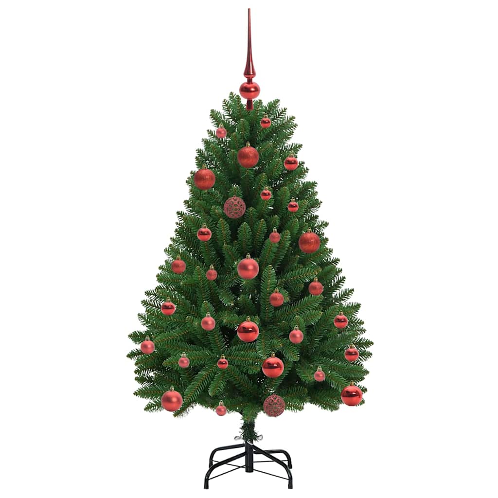 Árbol de Navidad artificial Verde 120 cm PVC y Metal