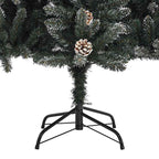 Árbol de Navidad artificial Verde 150 cm PVC, Plástico y Acero