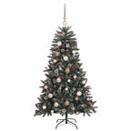 Árbol de Navidad artificial Verde 150 cm PVC, Plástico y Acero