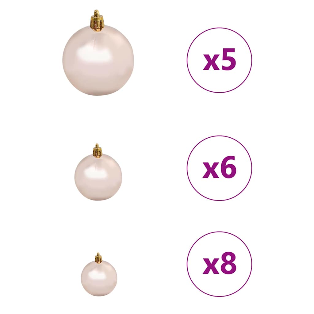 Árbol de Navidad artificial Verde 150 cm PVC, Plástico y Acero
