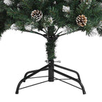 Árbol de Navidad artificial Verde 180 cm PVC, Plástico y Acero