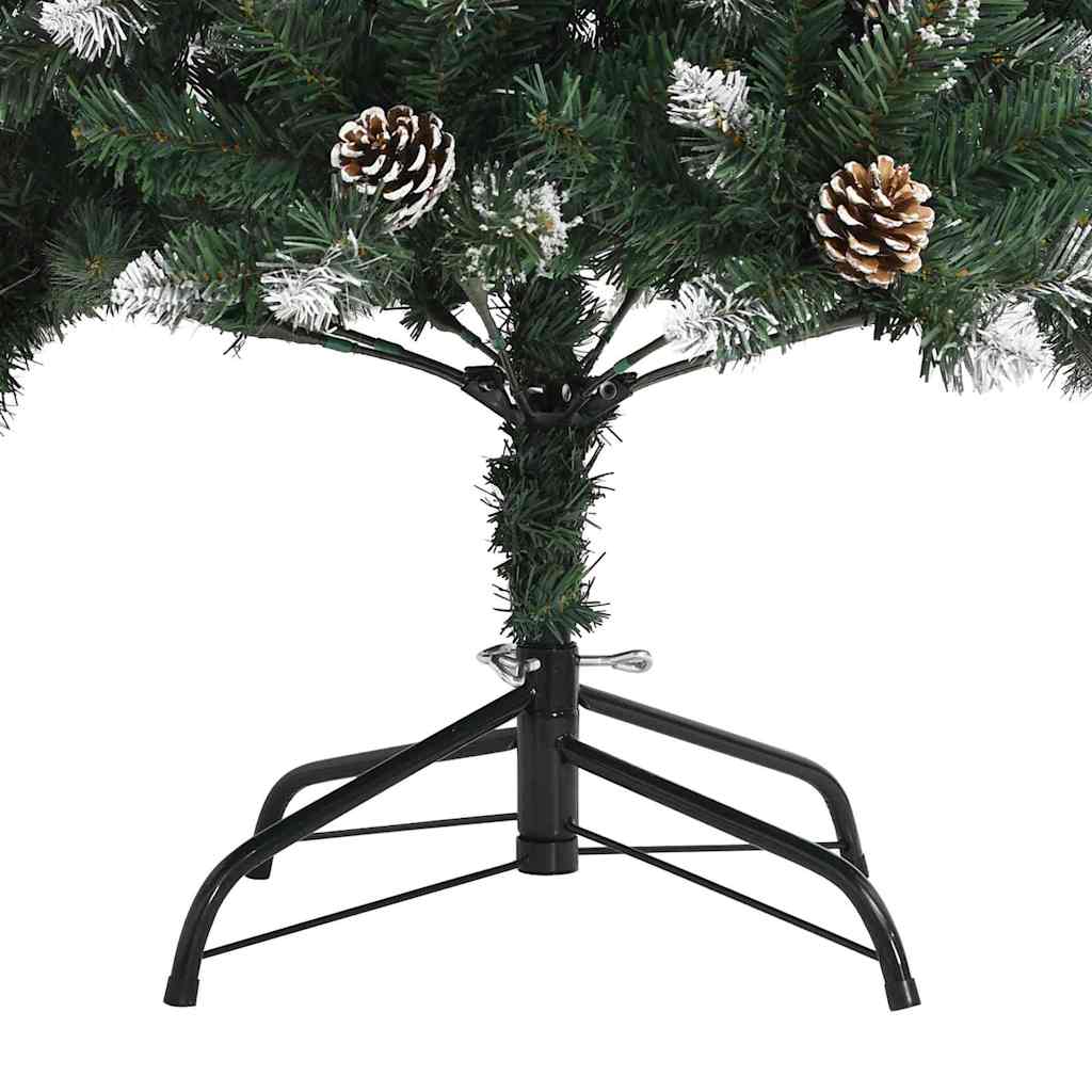 Árbol de Navidad artificial Verde 180 cm PVC, Plástico y Acero