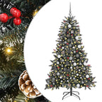 Árbol de Navidad artificial Verde 180 cm PVC, Plástico y Acero