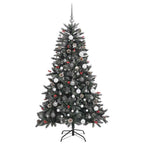 Árbol de Navidad artificial Verde 180 cm PVC, Plástico y Acero