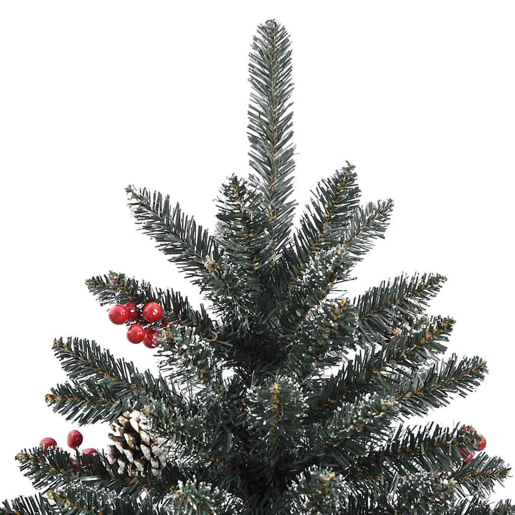Árbol de Navidad artificial Verde 240 cm PVC, Plástico y Acero