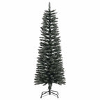Árbol de Navidad artificial Verde 120 cm PVC, Plástico y Acero