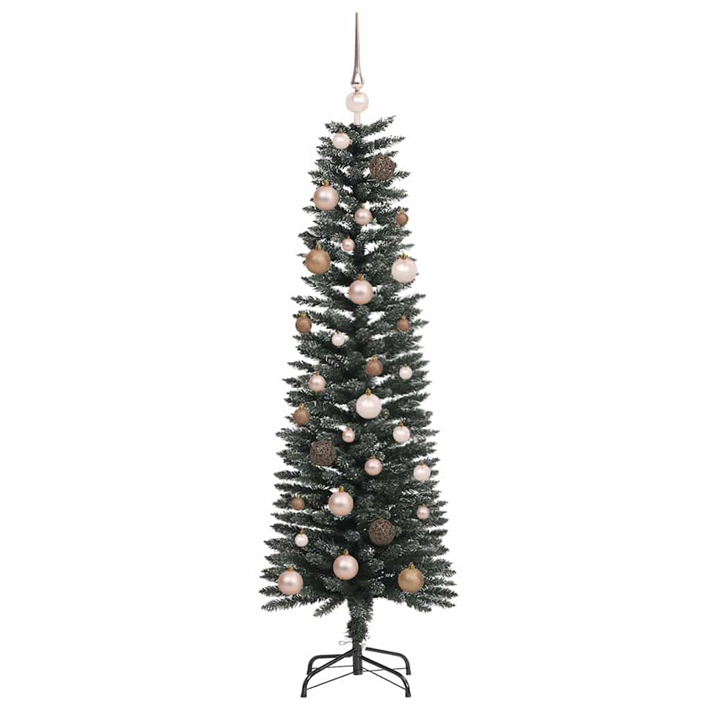 Árbol de Navidad artificial Verde 150 cm PVC, Plástico y Acero