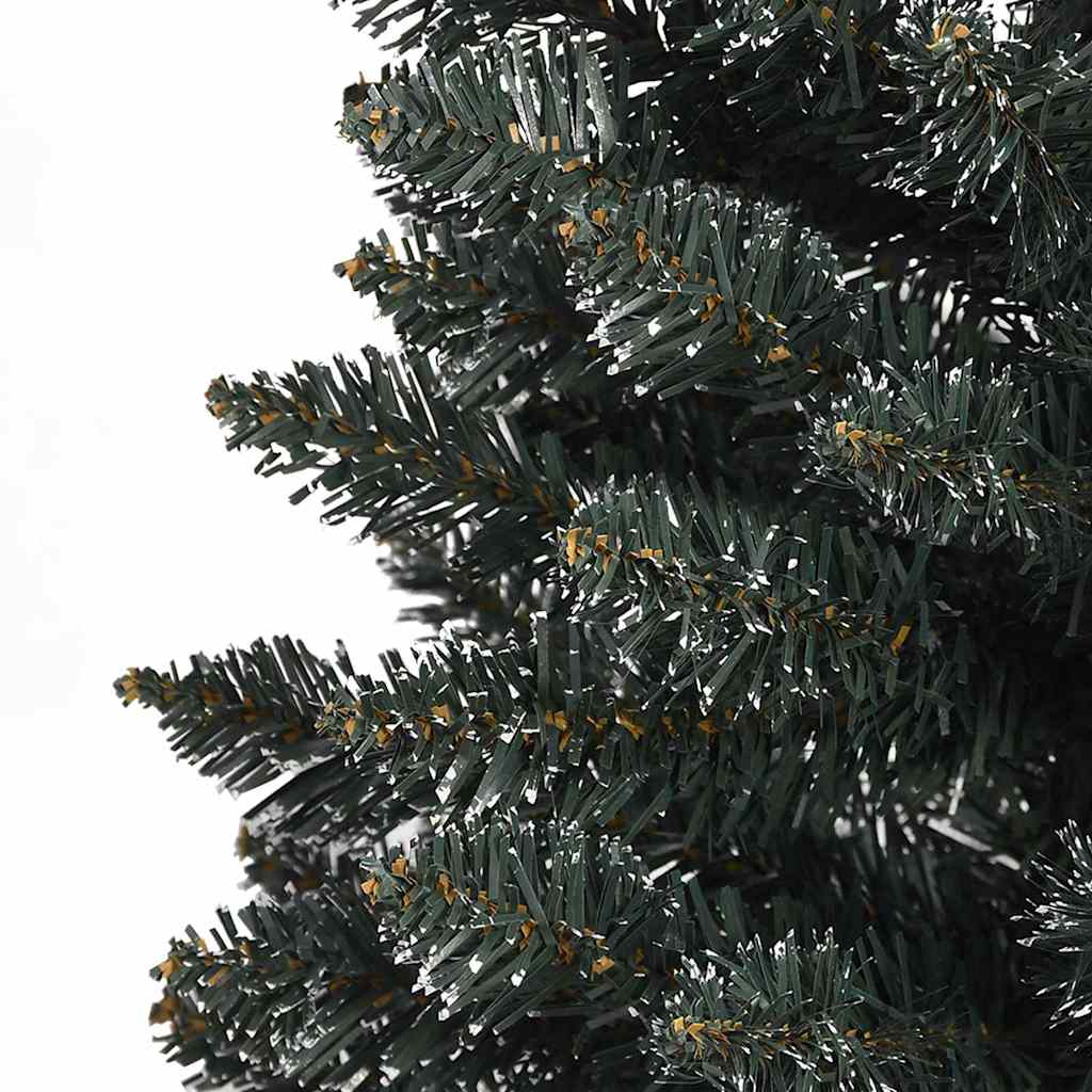Árbol de Navidad artificial Verde 210 cm PVC, Plástico y Acero