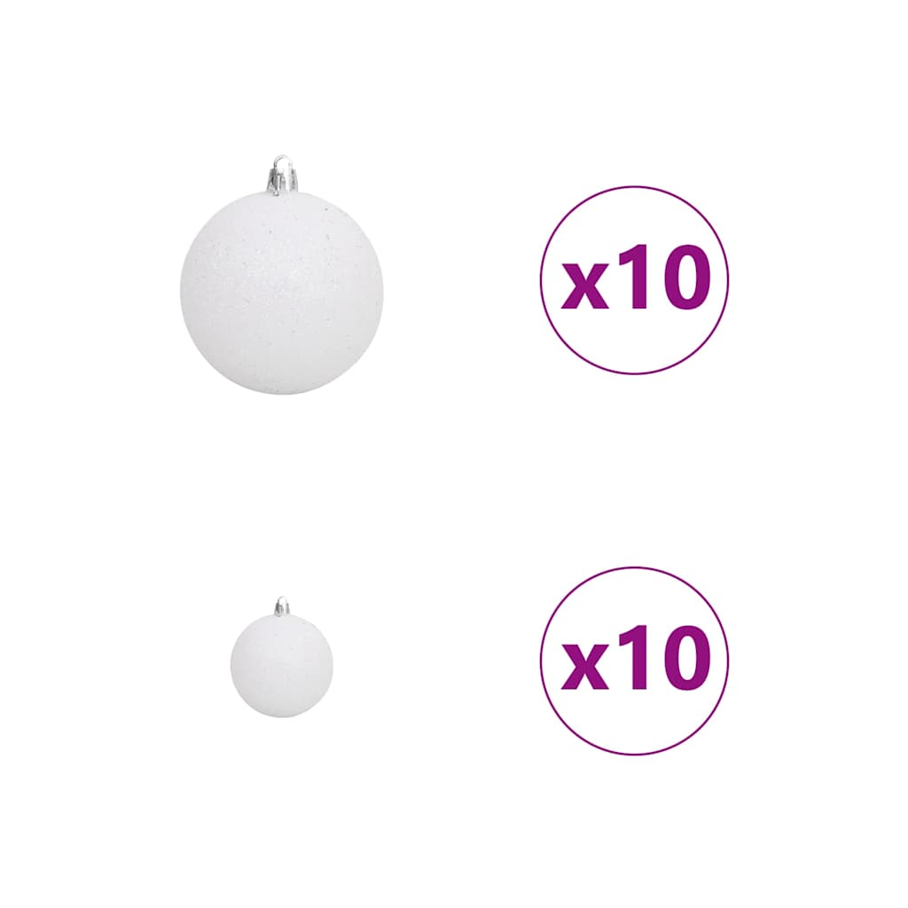 Árbol de Navidad artificial Verde 210 cm PVC, Plástico y Acero