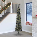 Árbol de Navidad artificial Verde 240 cm PVC, Plástico y Acero