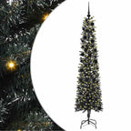 Árbol de Navidad artificial Verde 240 cm PVC, Plástico y Acero