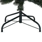 Árbol de Navidad artificial 120 cm PVC y Plástico y Acero y PE