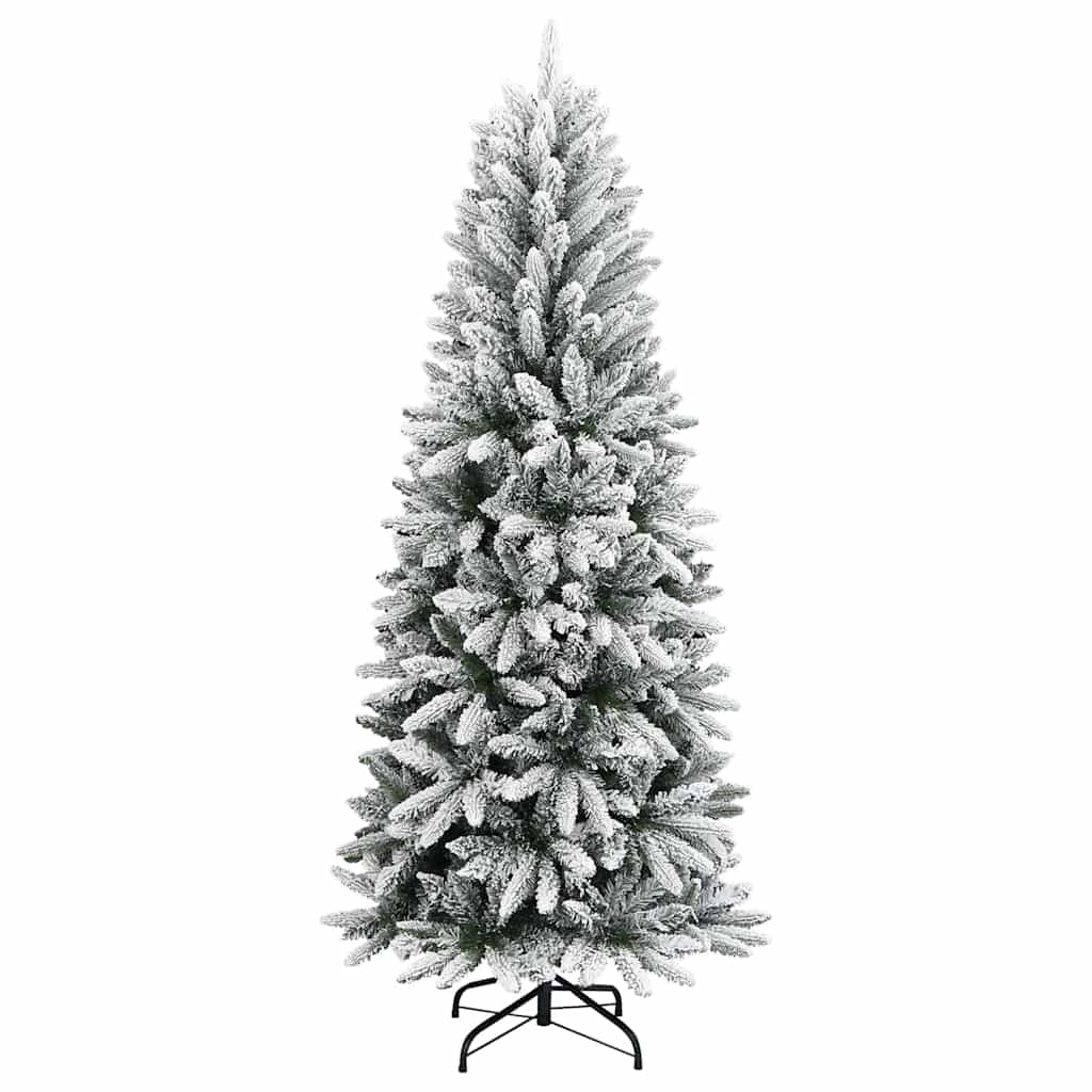 Árbol de Navidad artificial 120 cm PVC y Plástico y Acero y PE